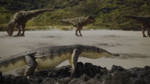 How mosasaurus outmatched sharks at their own hunting strategy