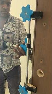 EZVIZ DL05 smart door lock installation video #ezviz #smartdoorlock #ezvizDL05