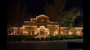 Novelty Lights 34ft 100 LED Warm White Christmas String Lights, 4" Spacing on Brown Wire, UL Listed IP55 Commercial Grade Xmas Lights for Outdoor/Indoor, Dimmable, Connectable