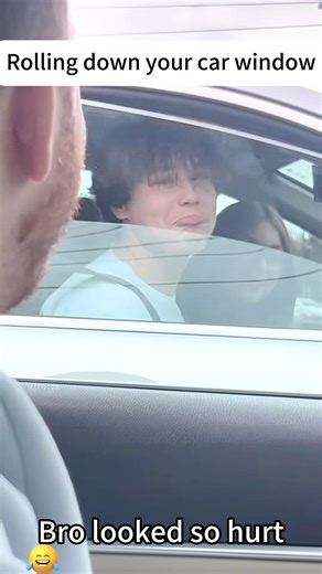 Rolling down your car window #funnypranks #funny #pranks #fyp #foryou