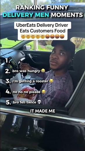 Top 5 Funniest Delivery Men Moments 😂📦 | #Shorts