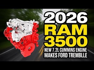 2026 Ram 3500 NEW 7.2L Cummins Engine Makes Ford Tremble!
