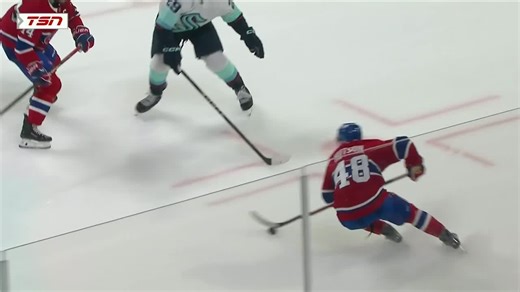 SEA@MTL: Caufield scores goal against Joey Daccord