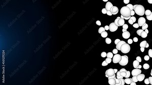 4K 3D Eggs flying in the air falling from the sky Loop Animation Backgrounds. Spring Holiday Symbols. Easter Crocus, Colorful eggs, Nest. Festive celebrate thanksgiving day. April or summer