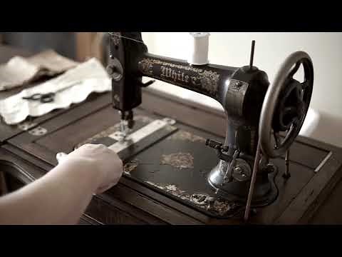 White VS III Vintage Treadle Sewing Machine