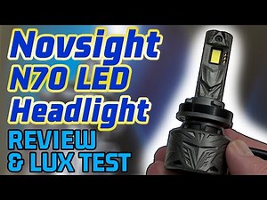 Can your vehicle handle this POWERHOUSE of an LED headlight upgrade? - Novsight N70 LED Headlight