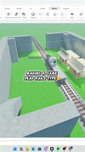 making a dead rails type game