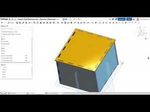 Laser Cut Enclosure in Onshape