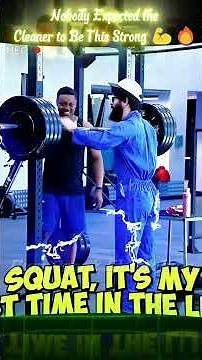 Elite Powerlifter Pretended to be a CLEANER... | Gym Prank Champion