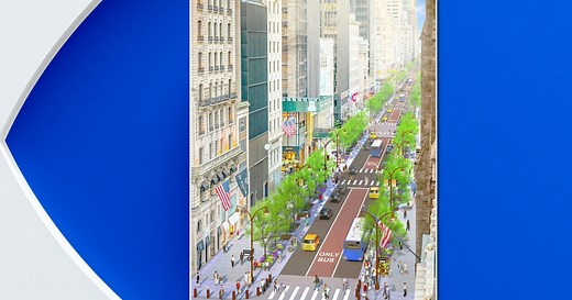 Renderings show planned transformation for NYC's Fifth Avenue