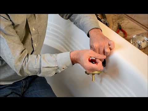 Replacing Bathtub Faceplate Cover