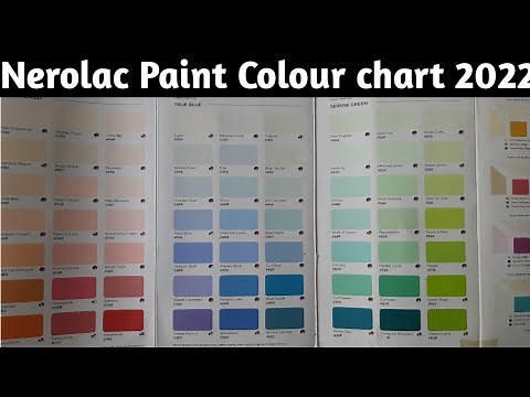 Nerolac paint chart| Nerolac paint color chart|| Nerolac colour combinations with code