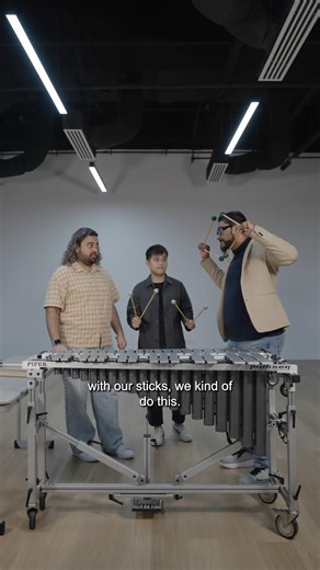 Esplanade Singapore on Instagram: "Now that they've learnt the basics of the vibraphone, Ramu presents the duo with another set of daunting challenges, the Wolverine grip and the primary school recorder classic, Mary Had a Little Lamb. #EsplanadeSG #WonderHere"