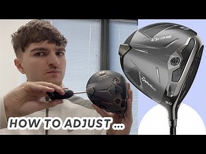 How to adjust your TAYLORMADE Qi35 Driver (ALL MODELS)