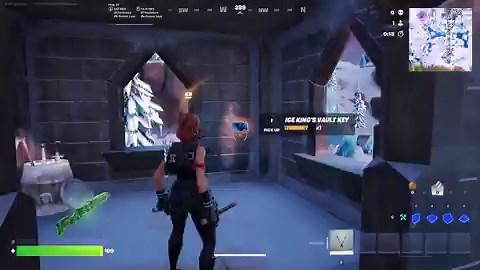 #TeamIceKing's 5th Milestone of Act I has been reached!The Ice King's Vault Key is now available in-game; find it around the broken castle ruins and take it to the entrance bridge to unlock the vault of loot - with several rare chests and 100 health/shield worth of slurp!