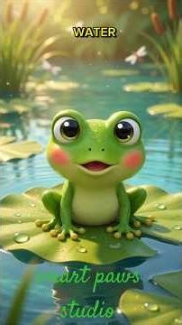Learn Animal Names & What They Do 🐾 Cute Cartoon Learning Video for Kids