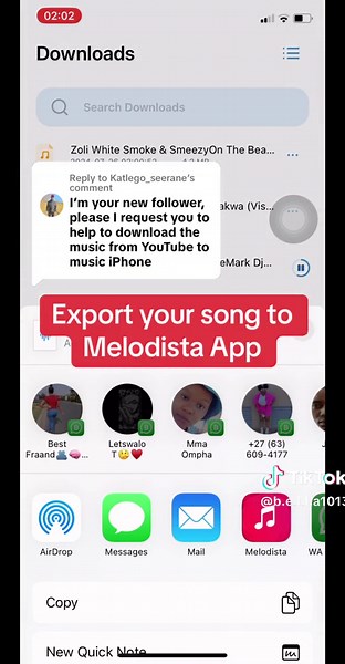 Download Offline Pro and Melodista Apps for Easy Song Exporting