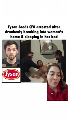 NY Post: “Tyson Foods Chief Financial Officer John R. Tyson pleaded not guilty to charges of criminal trespassing and public intoxication on Thursday – despite being caught on video attempting to sleep in a stranger’s bed prior to his arrest” #funnynews🤣 #usweirdestnewsstory