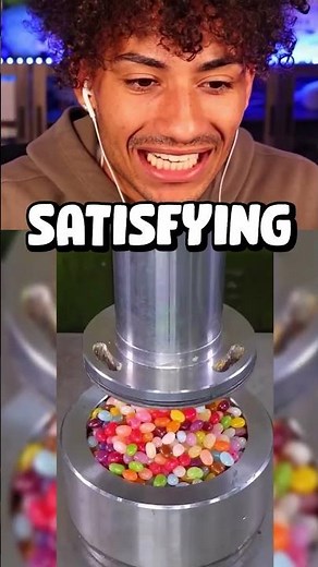 SATISFYING HYDRAULIC PRESS!