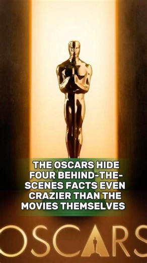 The Oscars hide four behind-the-scenes facts#oscars #celebrity #fyp