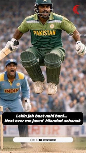 India vs Pakistan 1992 World Cup Funny Moment | Javed Miandad Jump vs Kiran More |