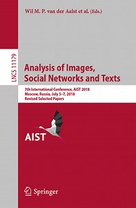 Emotion Recognition of a Group of People in Video Analytics Using Deep Off-the-Shelf Image Embeddings | Analysis of Images, Social Networks and Texts