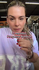 3 segredos pra ganhar bumbum!!! ANOTA AÍ! Se quiser saber mais, comente GLÚTEOS! #treinoemcasa #gluteo #glúteos #treinodegluteos | POWERDAY.evo