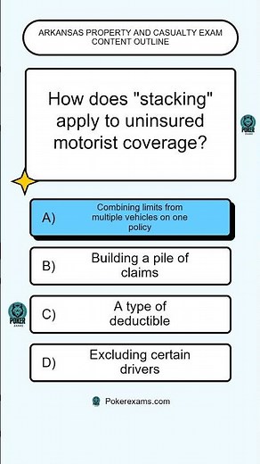 Arkansas Property And Casualty Exam Content Outline