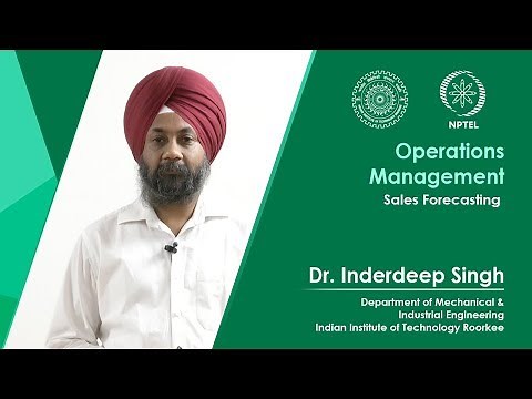 lecture 11 Sales Forecasting