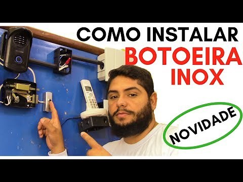 👉How to INSTALL STAINLESS STEEL PUSHBUTTONS - (new in electronic security)