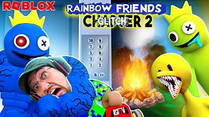 FGTeeV S18:E09 - Roblox Rainbow Friends Chapter 2 Knock-Off and Survive the Colorblind Distractions! (FGTeeV Knock Offs)