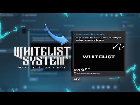 [MTA:SA] Whitelist System Using Discord Bot | Free Download | 2024