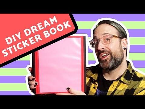 Super Fun & Easy DIY Sticker Book Tutorial!