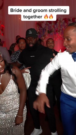 Alpha and AKA got married and strolled together 🔥🔥 #blacklove #wedding #greektiktok