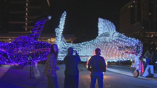 ‘Jingle Jets’ lights U.S.S. Midway Museum during holiday season