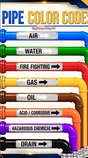 Pipe Color Codes Explained | Industrial Piping Identification Guide