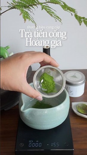 matcha từ brand trà tiến cống Hoàng gia Nhật có vị như nào!