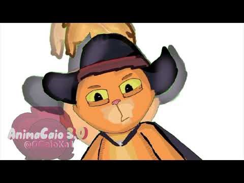 " Hey, você está bem?❓" • GATO de BOTAS 😼👢- Meme | AnimaCaio 3.0