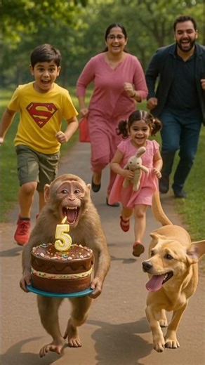 Cake lekar ye kyu bhag raha hai #shorts #shortvideo #youtubeshorts