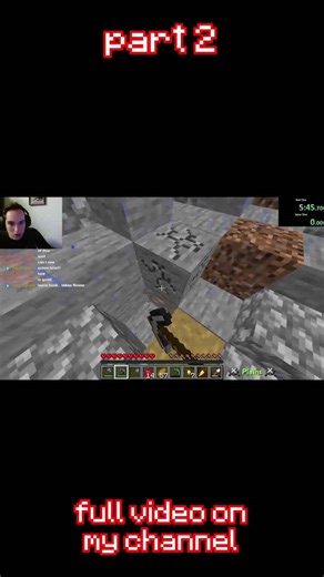 Speedrunning @TrixyBlox ultimate survival world! World record! #minecraft #minecraftbuild #speedrun