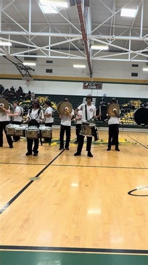 2026 NRHS White Lightning Drumline Transition Transition Second Movement #indoordrumline #drumline