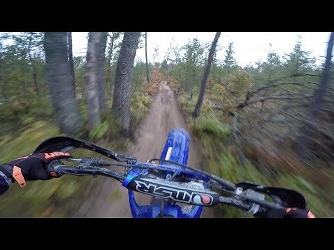 2002 YZ250 Fast Trail Ride!