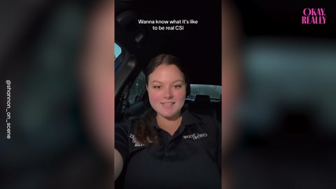 Woman Reveals The Behind The Crime Scenes Of A CSI