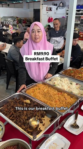 RM9.90 Breakfast Buffet at Pak Liew, Kampung Baru