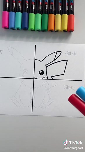 Exploring Pikachu Glitch Art: TikTok Creations