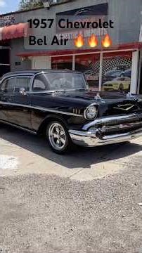 1957 Chevrolet Bel Air #chevrolet #classiccars #automobile