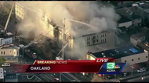 Several missing after massive Oakland structure fire