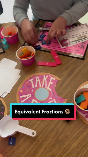 Exploring Equivalent Fractions Through Real World Math 🍩