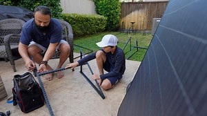 The next big thing. Solar panels that can fit on your balcony.