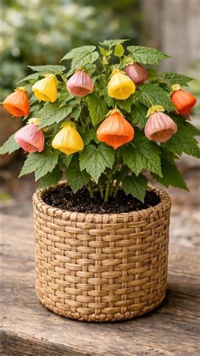 Abutilon (Flowering Maple) #gardening #plantcare #indoorplants #bloomingplants #houseplantcare